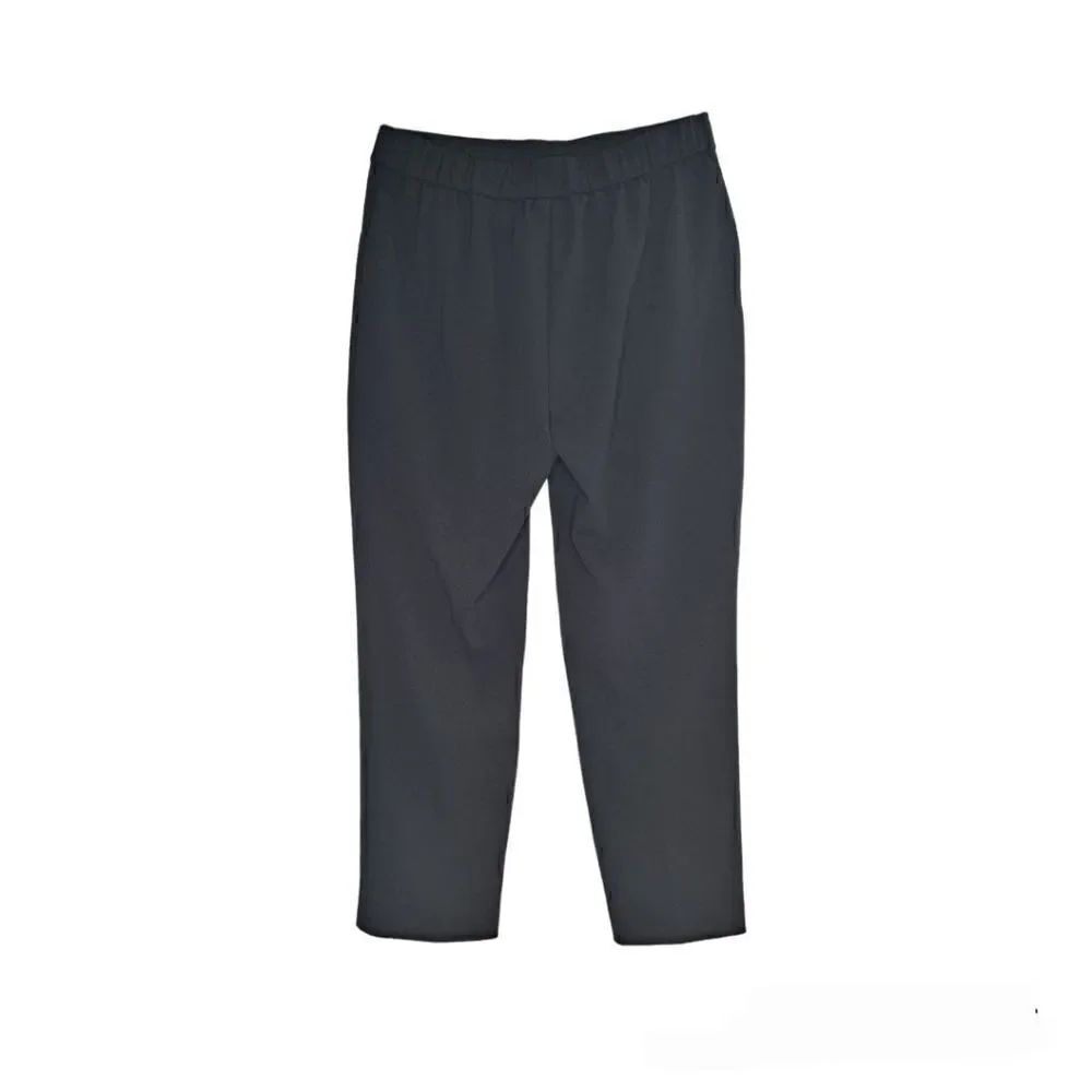 Alfani High Rise Slim Leg Ankle Length Pull-on Pant Modern Navy Small